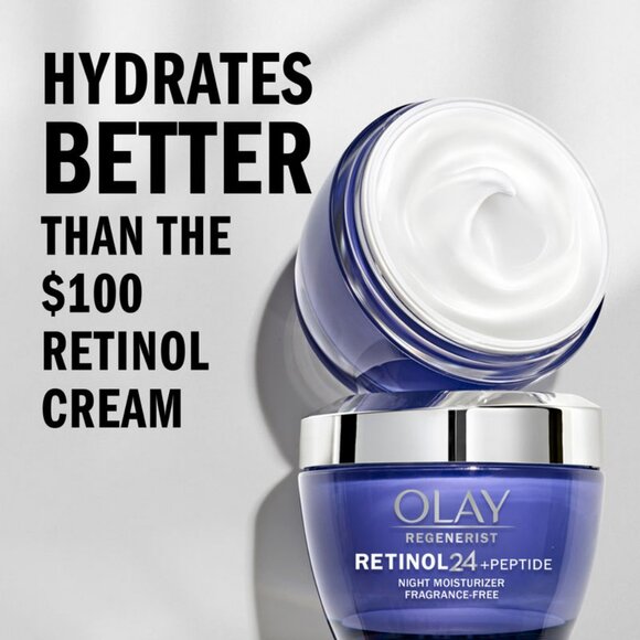 Olay  Regenerist Retinol 24 Night Facial Moisturizer - Picture 2 of 3